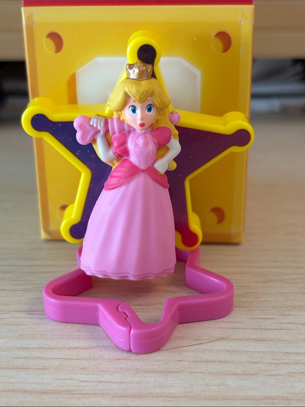 2026 McDonalds Toy Princess Peach Figurine The Super Mario Galaxy Movie